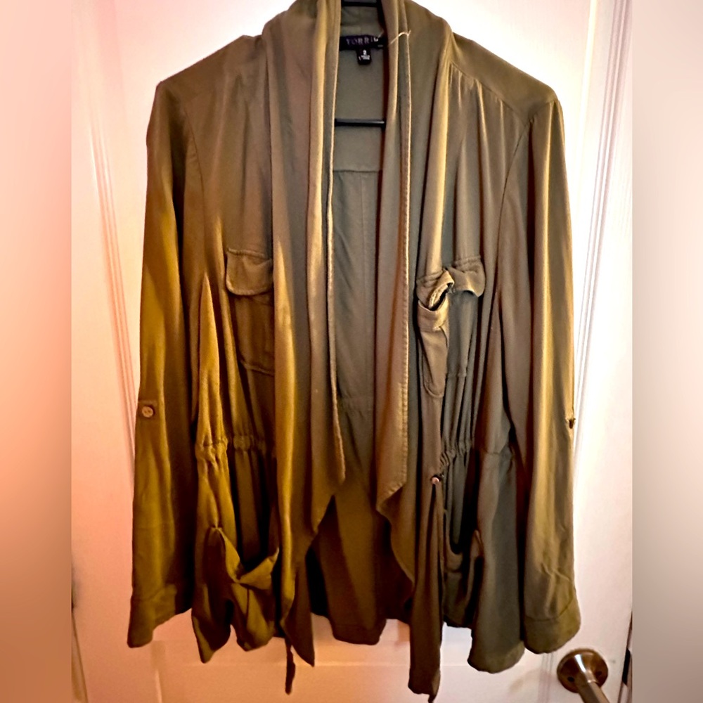 Torrid Draped cardigan/Jacket